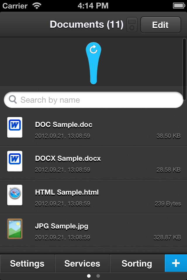 iPhone Screenshot 1